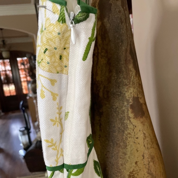 Ann Taylor LOFT SUNDRESS W side zipper Size 6P Fully lined - Picture 4 of 10